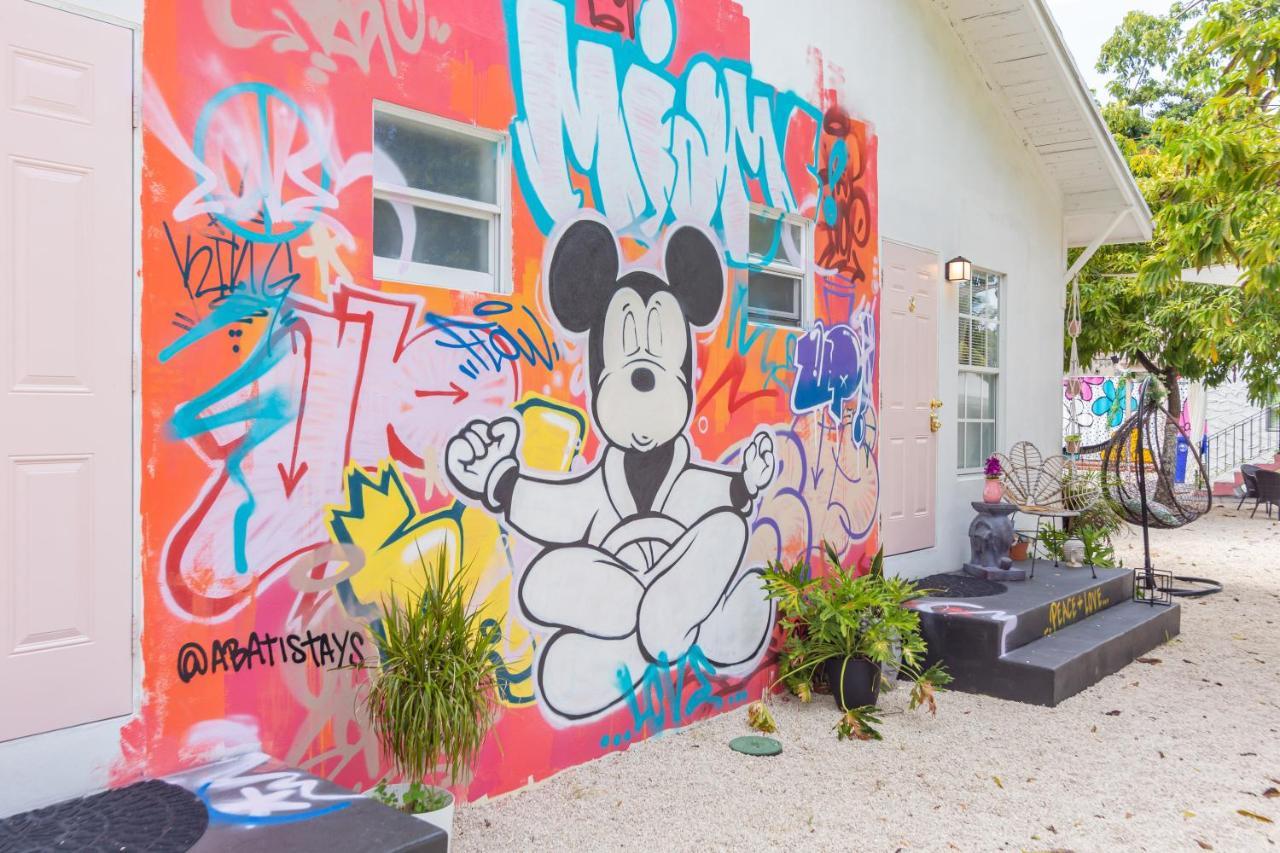 Home Midtown Miami - Wynwood Area With Backyard - Art District Near To Beach ภายนอก รูปภาพ